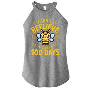 I CanT Believe Its Been 100 Days Funny Bee 100th Day School Women's Perfect Tri Rocker Tank