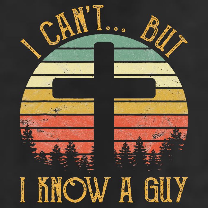 I Can't But I Know A Guy Jesus Cross Funny Christian Tumbler