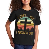 I Can't But I Know A Guy Jesus Cross Funny Christian Kids T-Shirt