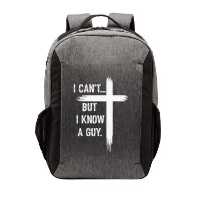 I Can But I Know A Guy Christian Faith Believer Religious Vector Backpack