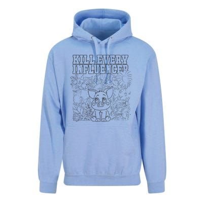 Iuencers Coloring Book Unisex Surf Hoodie