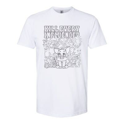 Iuencers Coloring Book Softstyle CVC T-Shirt