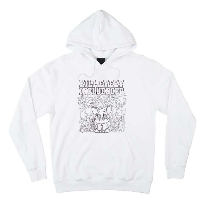 Iuencers Coloring Book Hoodie