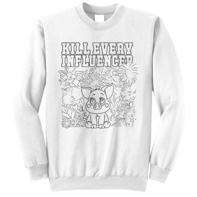 Iuencers Coloring Book Sweatshirt