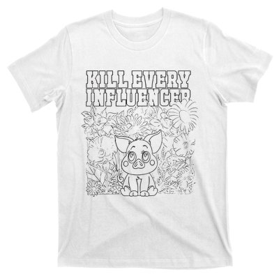 Iuencers Coloring Book T-Shirt