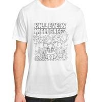 Iuencers Coloring Book Adult ChromaSoft Performance T-Shirt