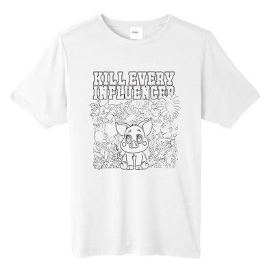 Iuencers Coloring Book Tall Fusion ChromaSoft Performance T-Shirt