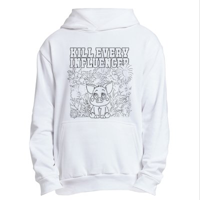 Iuencers Coloring Book Urban Pullover Hoodie