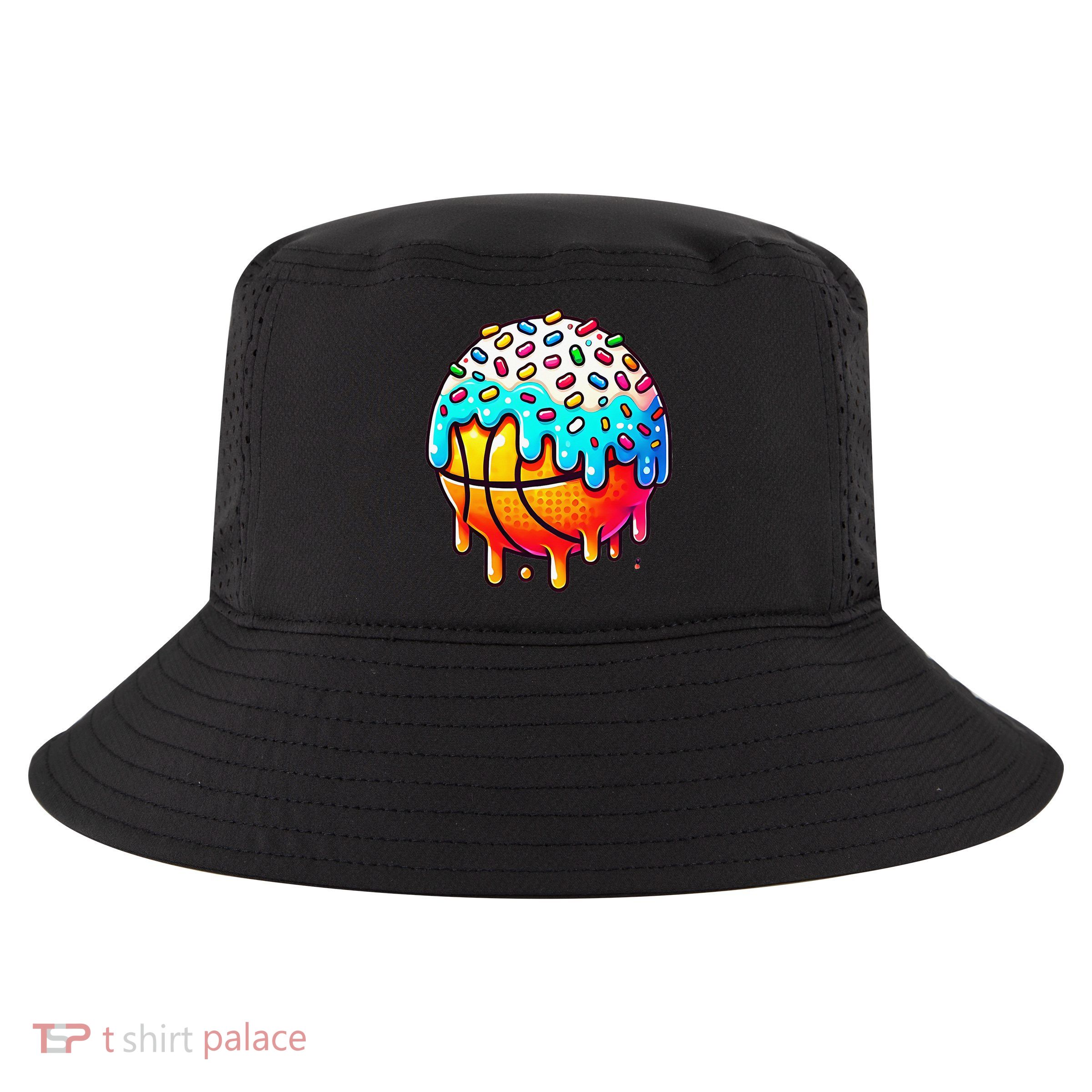 Ice Cream Basketball Drip Basketball Stuff Cool Comfort Performance Bucket Hat