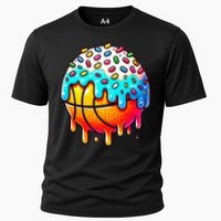 Ice Cream Basketball Drip Basketball Stuff Cooling Performance Crew T-Shirt