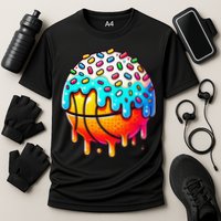 Ice Cream Basketball Drip Basketball Stuff Cooling Performance Crew T-Shirt