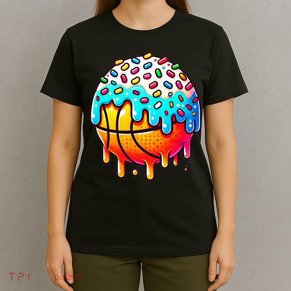 Ice Cream Basketball Drip Basketball Stuff T-Shirt