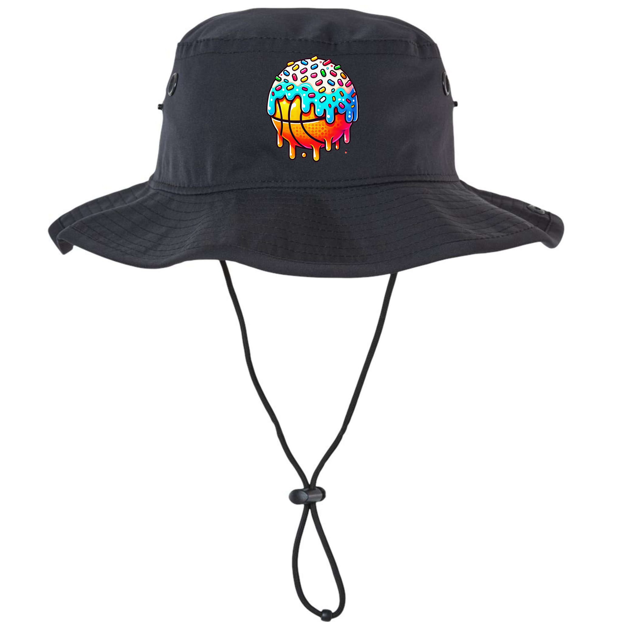 Ice Cream Basketball Drip Basketball Stuff Bucket Hat