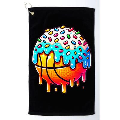 Ice Cream Basketball Drip Basketball Stuff Golf Towel