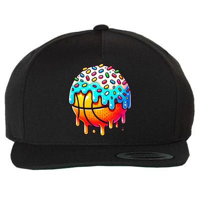 Ice Cream Basketball Drip Basketball Stuff Wool Snapback Cap