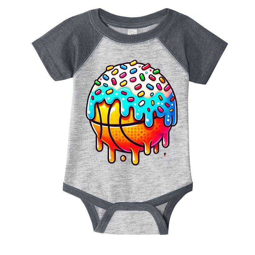 Ice Cream Basketball Drip Basketball Stuff Infant Baby Jersey Bodysuit