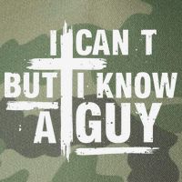 I Cant But I Know A Guy Bold Christian Faith Legacy Tie Dye Trucker Hat