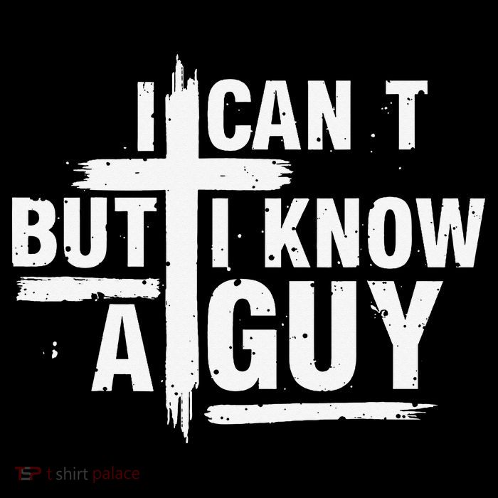 I Cant But I Know A Guy Bold Christian Faith Mesh Reversible Basketball Jersey Tank