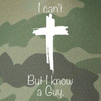 I Cant But I Know A Guy Funny Jesus Cross Christian Legacy Tie Dye Trucker Hat