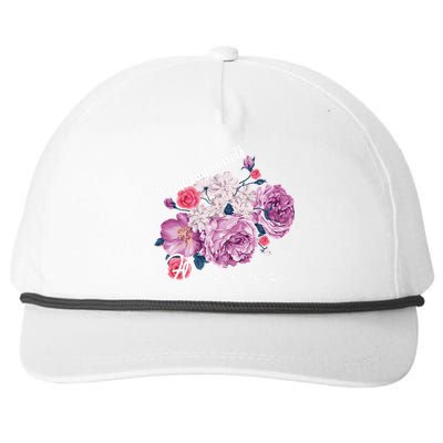 I Can Buy Myself Flowers Floral Self Love Snapback Five-Panel Rope Hat