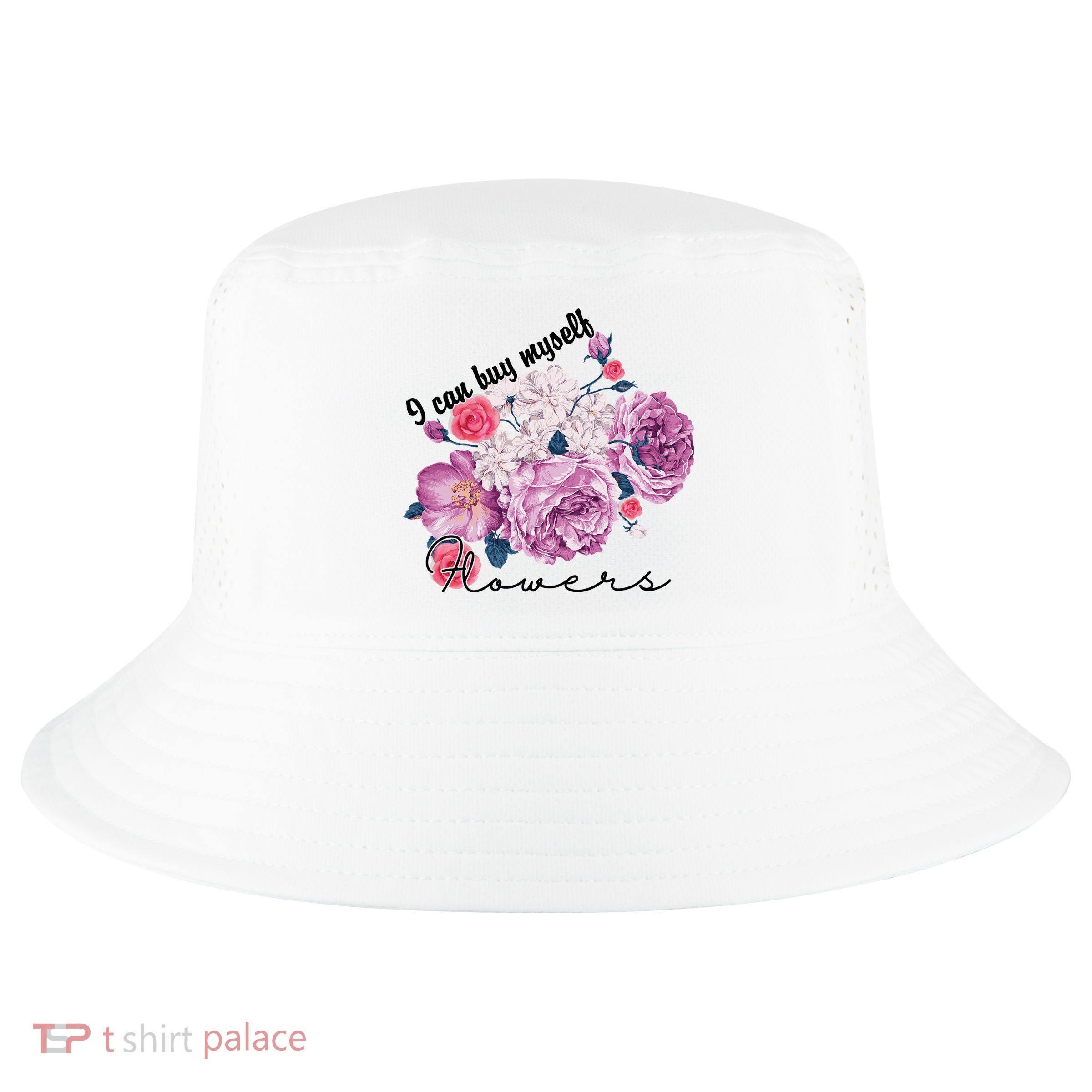 I Can Buy Myself Flowers Floral Self Love Cool Comfort Performance Bucket Hat