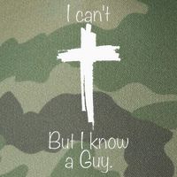 I Can't But I Know A Guy Jesus Cross Funny Christian Legacy Tie Dye Trucker Hat