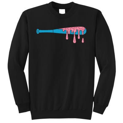 Ice Cream Baseball Bat With Baseball Sprinkles Drip Sweatshirt