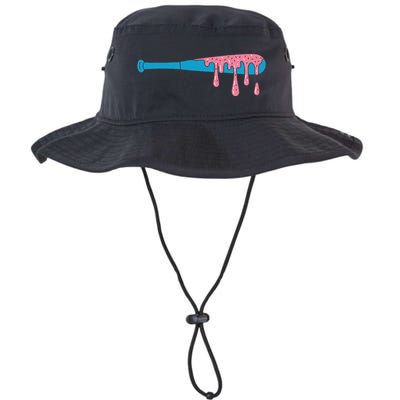 Ice Cream Baseball Bat With Baseball Sprinkles Drip Bucket Hat