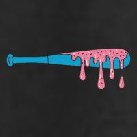 Ice Cream Baseball Bat With Baseball Sprinkles Drip 11oz C Handle Ceramic Mug