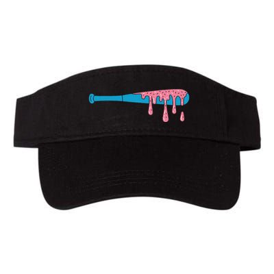 Ice Cream Baseball Bat With Baseball Sprinkles Drip Visor