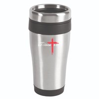 I Can't But I Know A Guy Jesus Cross Funny Christian 16oz Travel Tumbler