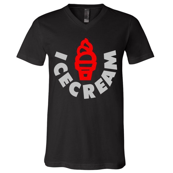 Ice Cream BBC V-Neck T-Shirt