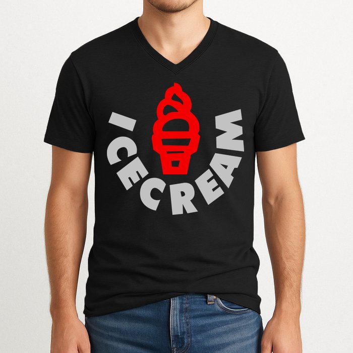 Ice Cream BBC V-Neck T-Shirt