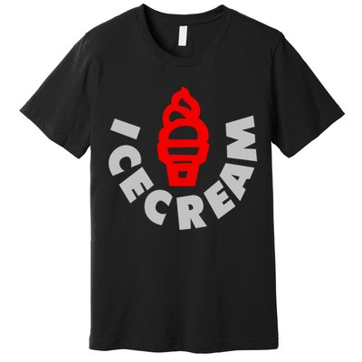 Ice Cream BBC Premium T-Shirt