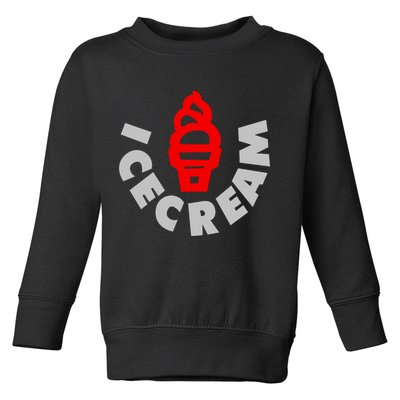 Ice Cream BBC Toddler Sweatshirt