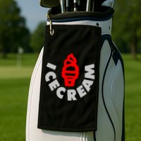 Ice Cream BBC Golf Towel