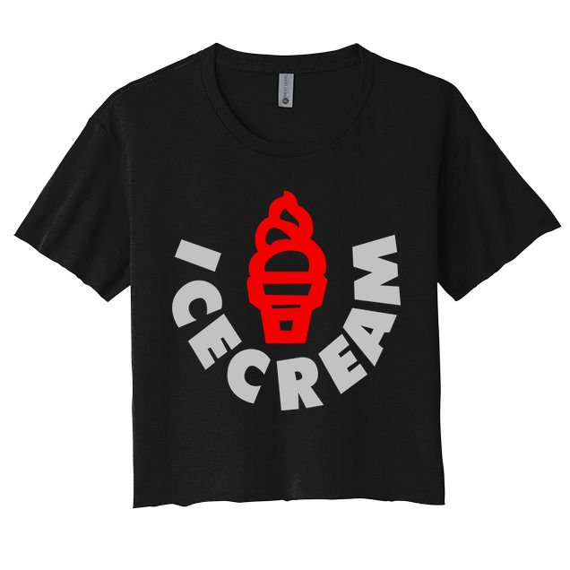 Ice Cream BBC Crop Top