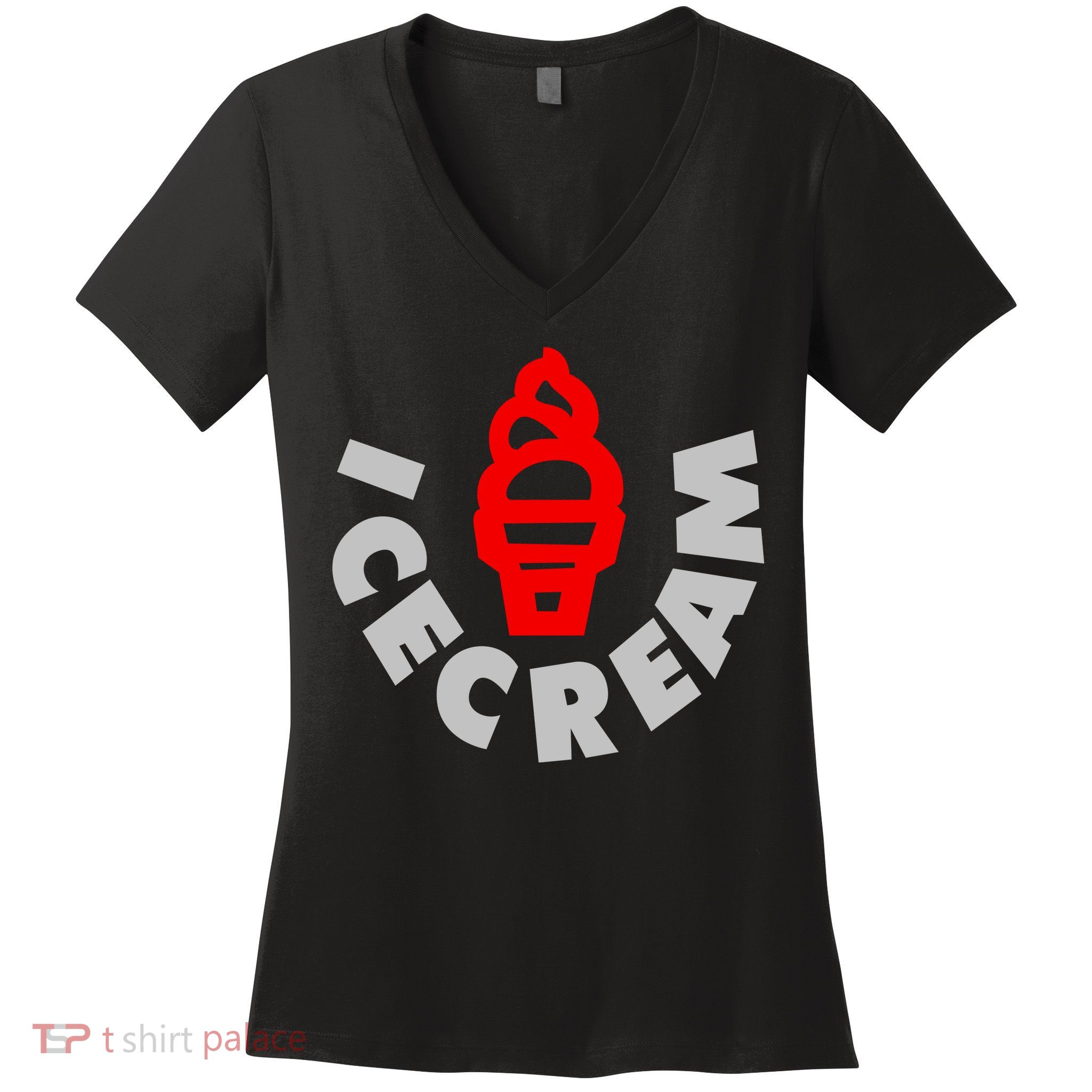 Ice Cream BBC Women's V-Neck T-Shirt