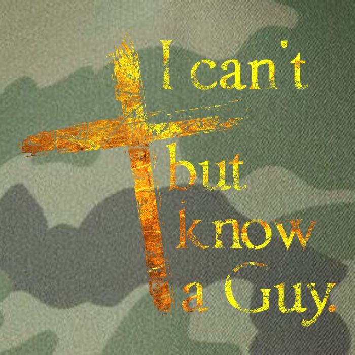 I Cant But I Know A Guy Jesus Cross Funny Christian Legacy Tie Dye Trucker Hat
