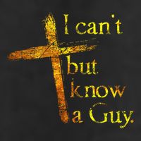 I Cant But I Know A Guy Jesus Cross Funny Christian Tumbler