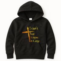 I Cant But I Know A Guy Jesus Cross Funny Christian Kids Hoodie