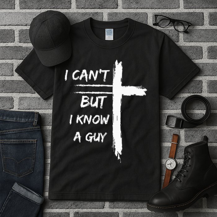 I Can't But I Know A Guy Funny Tall T-Shirt