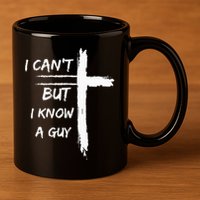 I Can't But I Know A Guy Funny 11oz C Handle Ceramic Mug
