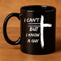 I Can't But I Know A Guy Funny 11oz C Handle Ceramic Mug