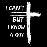 I Can't But I Know A Guy Funny Drawstring Bag