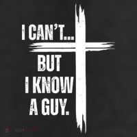 I Cant But I Know A Guy Christian Faith Cross 25L Jumbo Tote