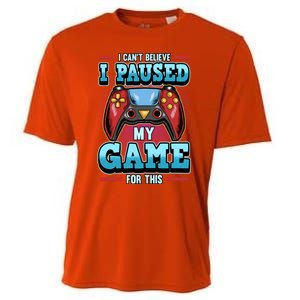 I Cant Believe I Paused My Game For This Cool Gift Cooling Performance Crew T-Shirt