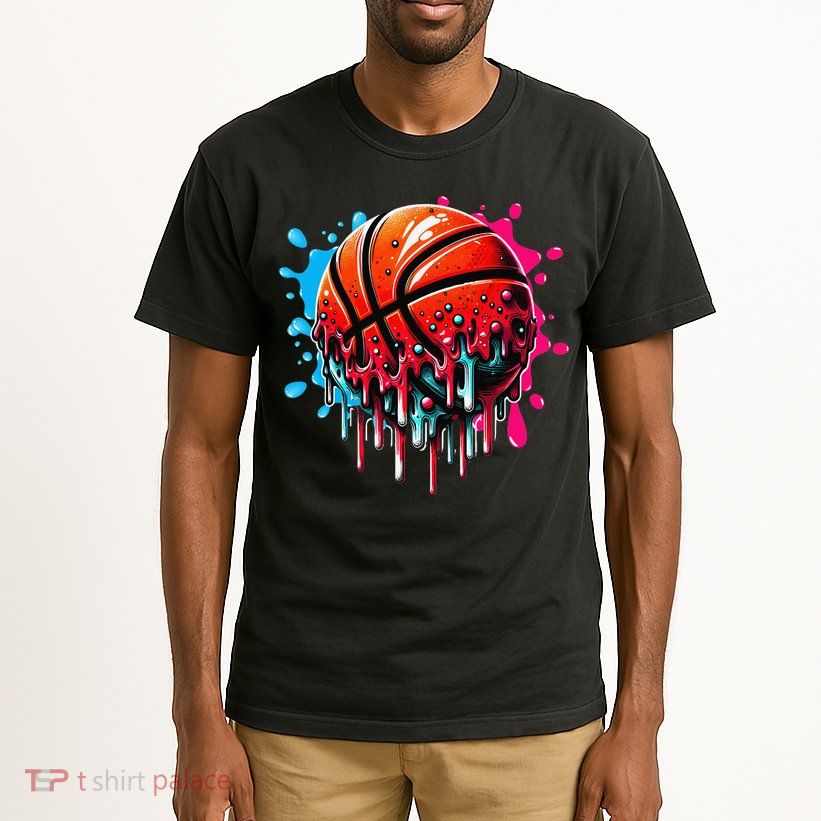 Ice Cream Basketball Drip Basketball Stuff Tall T-Shirt