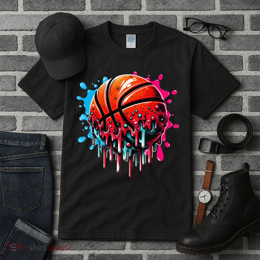 Ice Cream Basketball Drip Basketball Stuff Tall T-Shirt