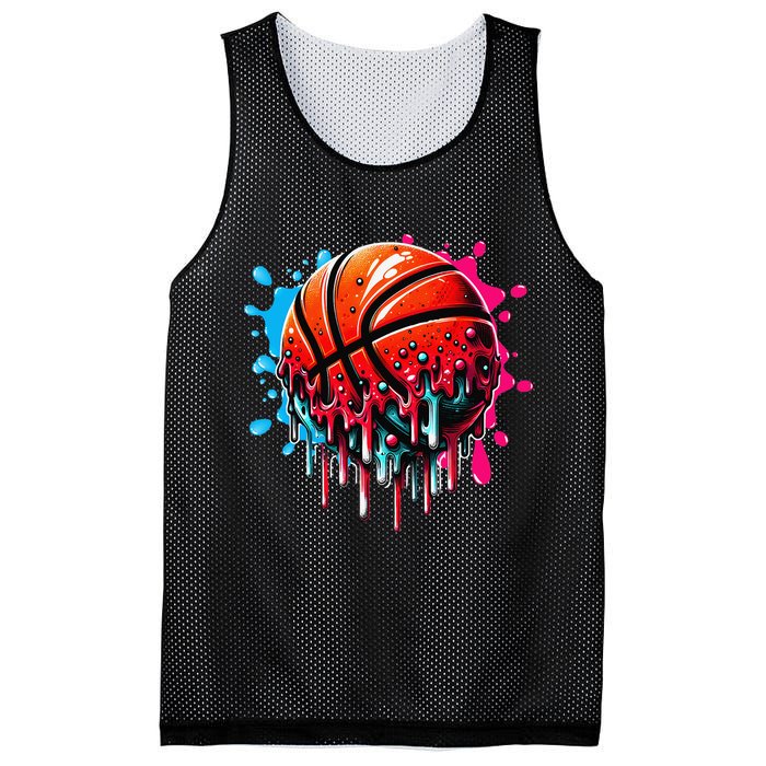 Ice Cream Basketball Drip Basketball Stuff Mesh Reversible Basketball Jersey Tank